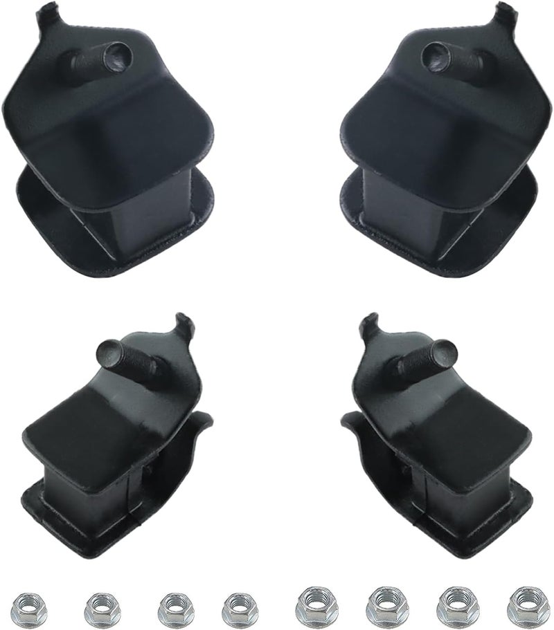 KIKITE Generator Anti Vibration Rubber Mount for 5500W 6500W 8750W 9500W Compatible with Champion Firman Predator Open-Frame Generators Shock-Absorbing Feet 4 Pcs (2 Big and 2 Small) - Image 1